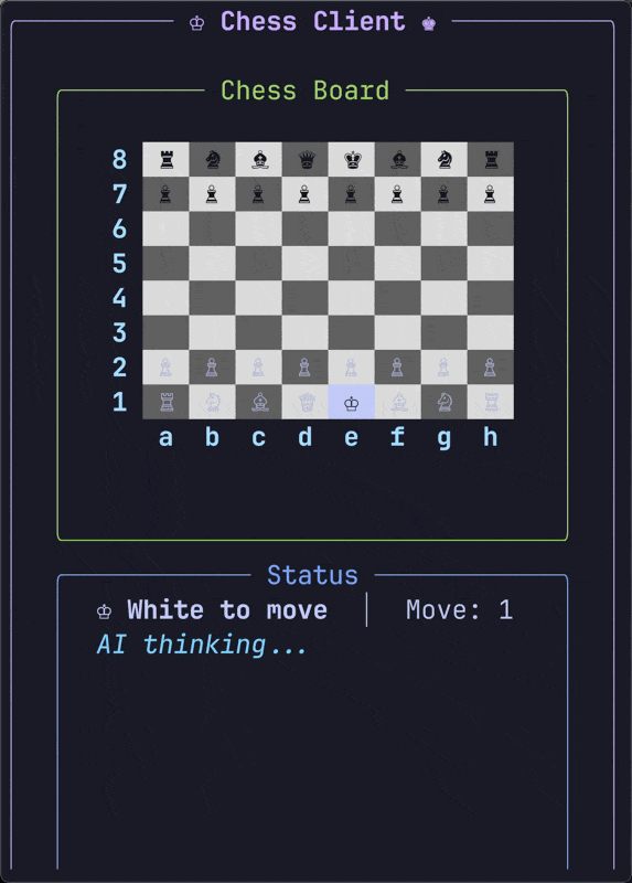 Chess AI Demo