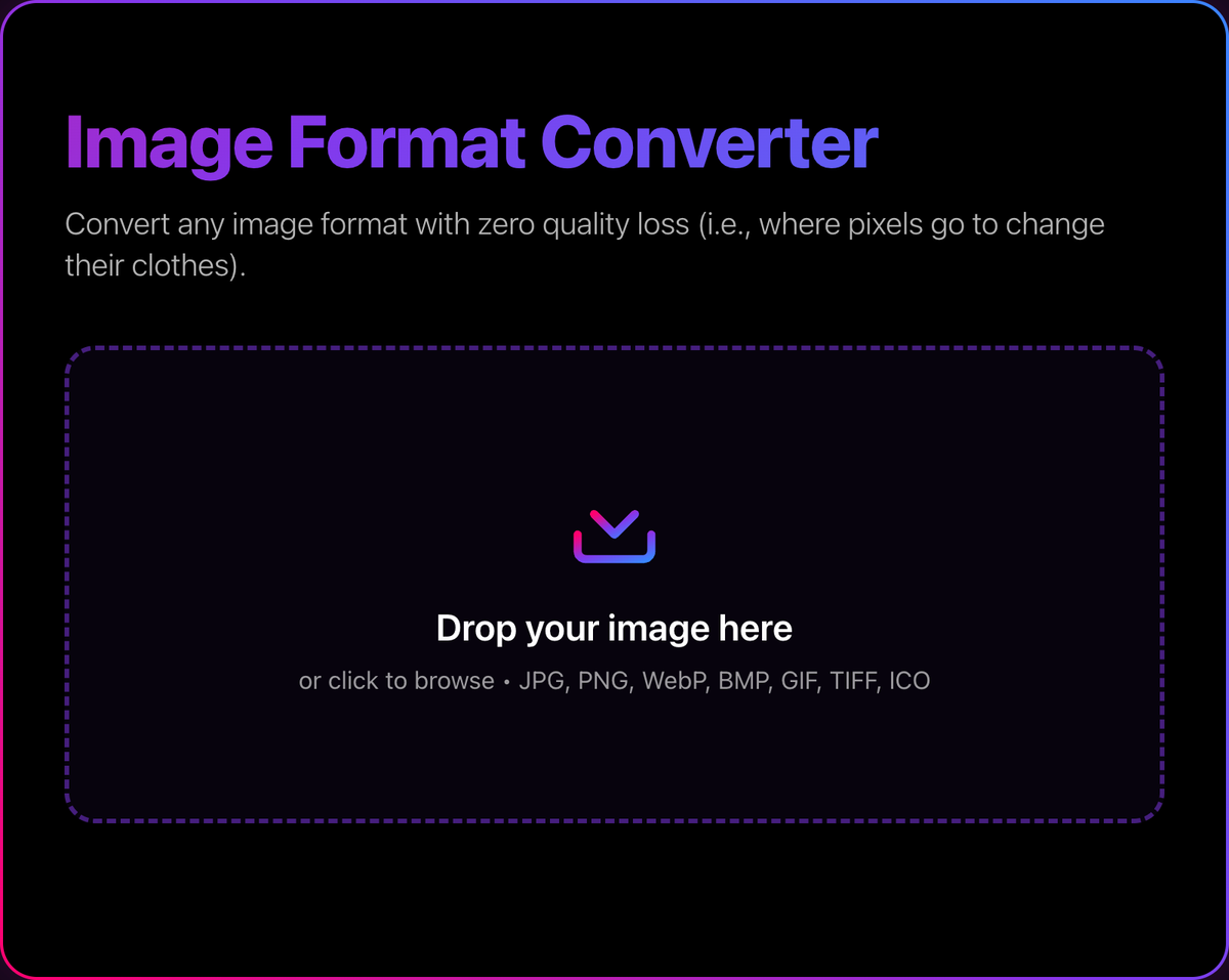Image Format Converter